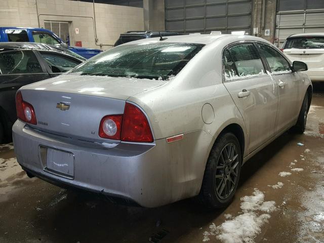 1G1ZH57B28F181821 - 2008 CHEVROLET MALIBU 1LT 银色 照片 4