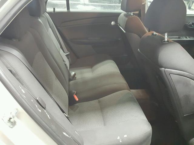 1G1ZH57B28F181821 - 2008 CHEVROLET MALIBU 1LT 银色 照片 6