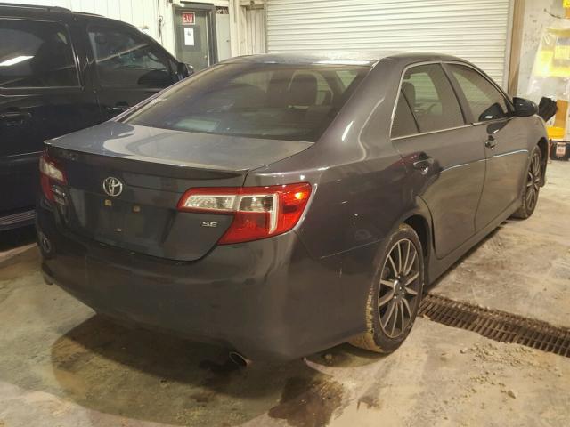 4T1BF1FK9CU189407 - 2012 TOYOTA CAMRY BASE GRAY photo 4