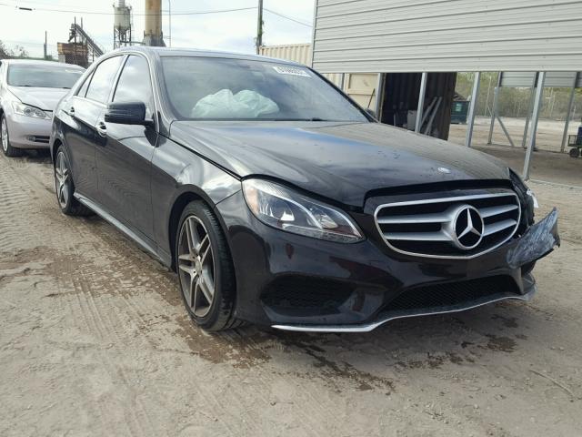 WDDHF5KB9EB057795 - 2014 MERCEDES-BENZ E 350 BLACK photo 1