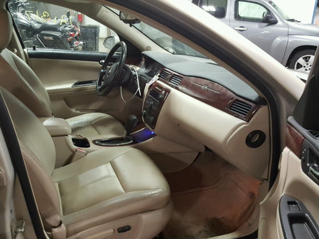 2G1WT57K091260446 - 2009 CHEVROLET IMPALA 1LT GOLD photo 5