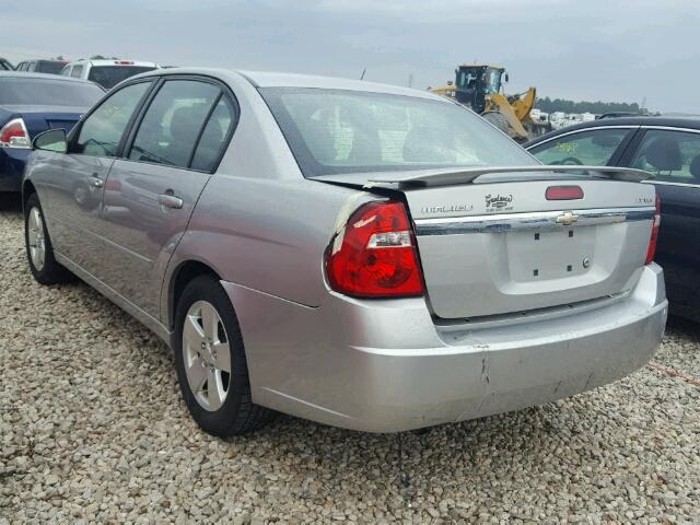 1G1ZT58N67F292586 - 2007 CHEVROLET MALIBU LT SILVER photo 3