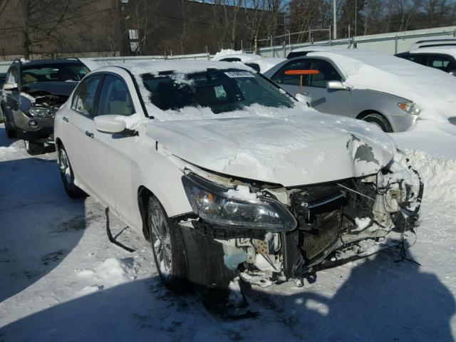 1HGCR2F31DA113795 - 2013 HONDA ACCORD LX WHITE photo 1