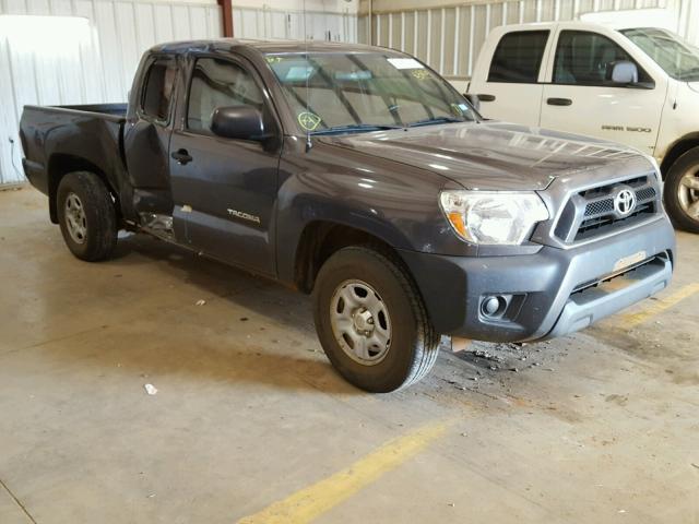 5TFTX4CN0DX028546 - 2013 TOYOTA TACOMA ACC GRAY photo 1