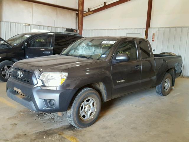 5TFTX4CN0DX028546 - 2013 TOYOTA TACOMA ACC GRAY photo 2