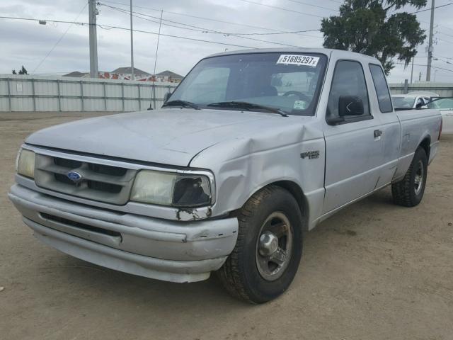 1FTCR14X8VPA80131 - 1997 FORD RANGER SUP WHITE photo 2