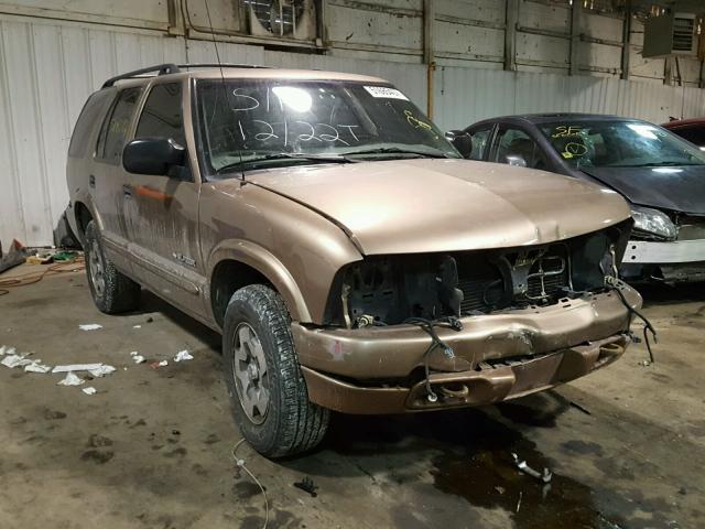 1GNDT13X24K158400 - 2004 CHEVROLET BLAZER BROWN photo 1