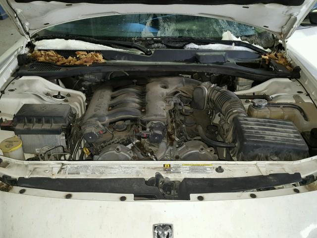 2B3KA43G57H666803 - 2007 DODGE CHARGER SE WHITE photo 7