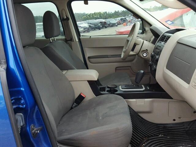 1FMCU0C70BKB64930 - 2011 FORD ESCAPE XLS BLUE photo 5