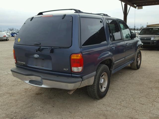 1FMZU32E0WUC90890 - 1998 FORD EXPLORER BLUE photo 4