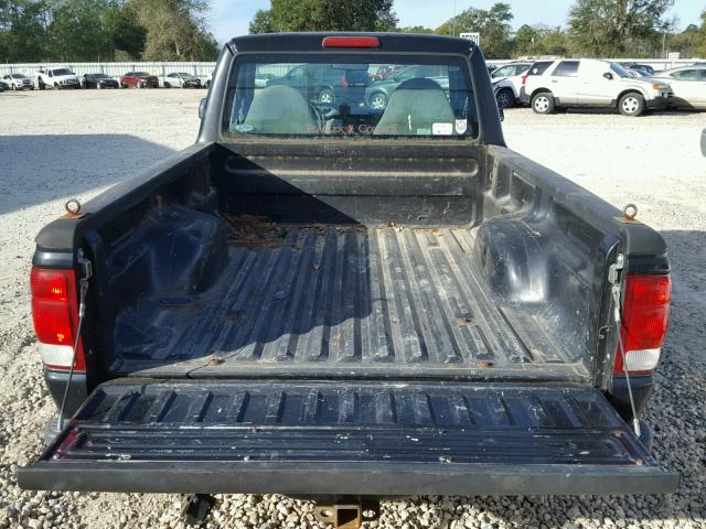 1FTYR10C7YPA30348 - 2000 FORD RANGER BLACK photo 6