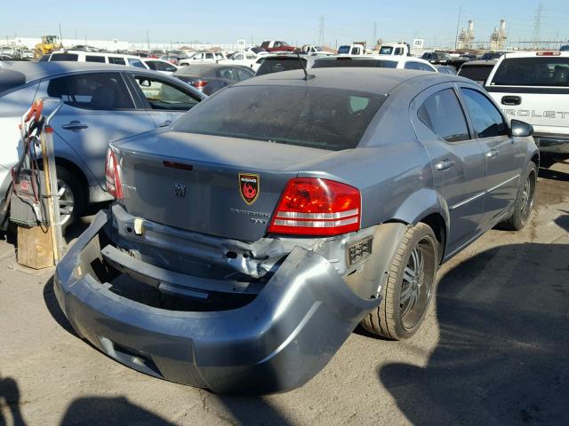 1B3CC4FB4AN217075 - 2010 DODGE AVENGER SX BLUE photo 4