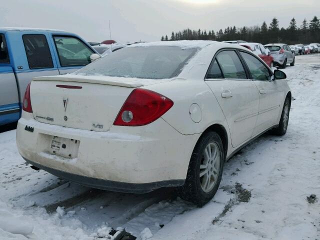 1G2ZG558464286326 - 2006 PONTIAC G6 SE1 WHITE photo 4