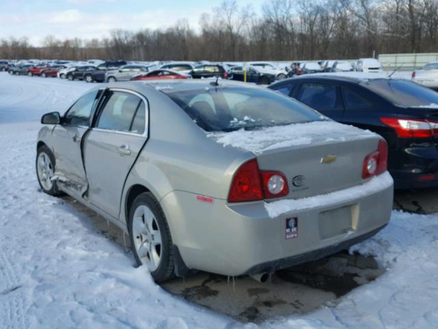 1G1ZB5E19BF298461 - 2011 CHEVROLET MALIBU LS GOLD photo 3