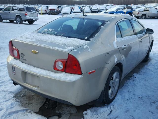 1G1ZB5E19BF298461 - 2011 CHEVROLET MALIBU LS GOLD photo 4
