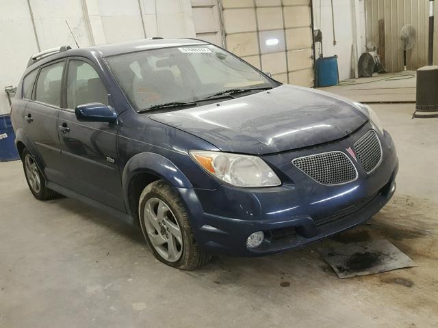 5Y2SL65847Z423347 - 2007 PONTIAC VIBE BLUE photo 1