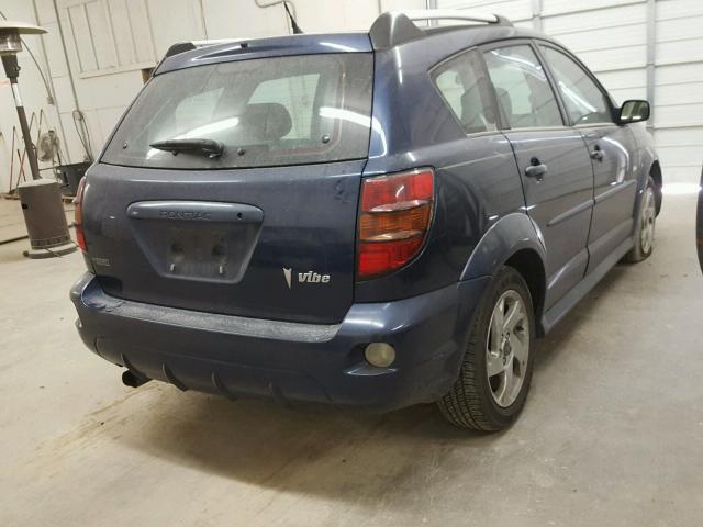 5Y2SL65847Z423347 - 2007 PONTIAC VIBE BLUE photo 4