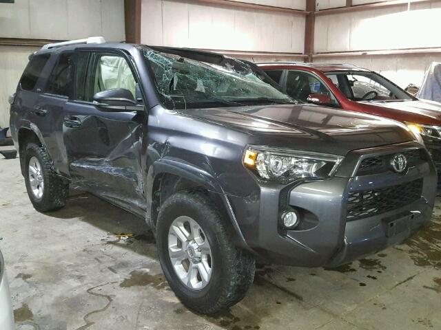 JTEBU5JR4E5187000 - 2014 TOYOTA 4RUNNER SR GRAY photo 1