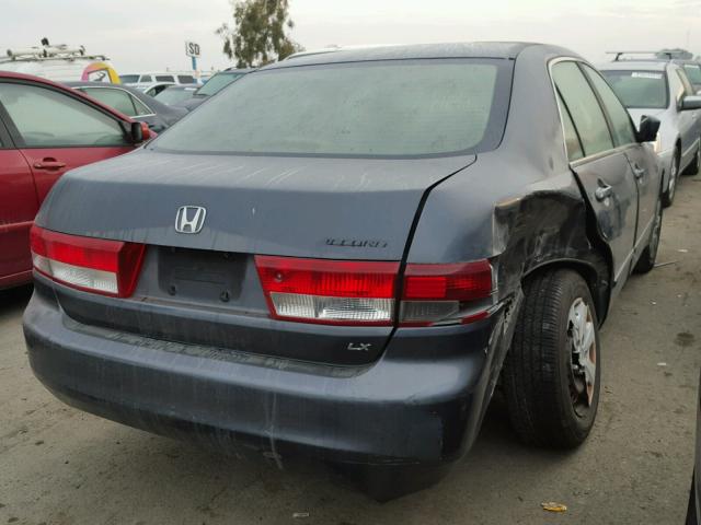 JHMCM56334C007267 - 2004 HONDA ACCORD LX BLUE photo 4