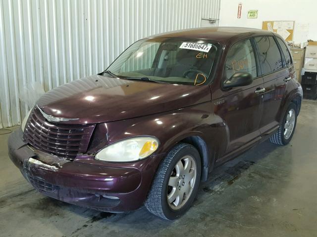 3C4FY58B73T542421 - 2003 CHRYSLER PT CRUISER PURPLE photo 2