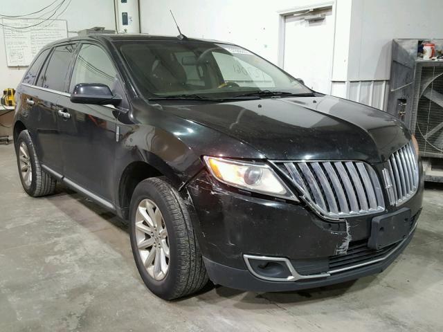 2LMDJ6JK7BBJ21269 - 2011 LINCOLN MKX BLACK photo 1