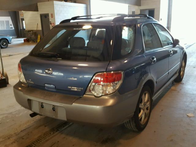 JF1GG63607H817354 - 2007 SUBARU IMPREZA OU BLUE photo 4