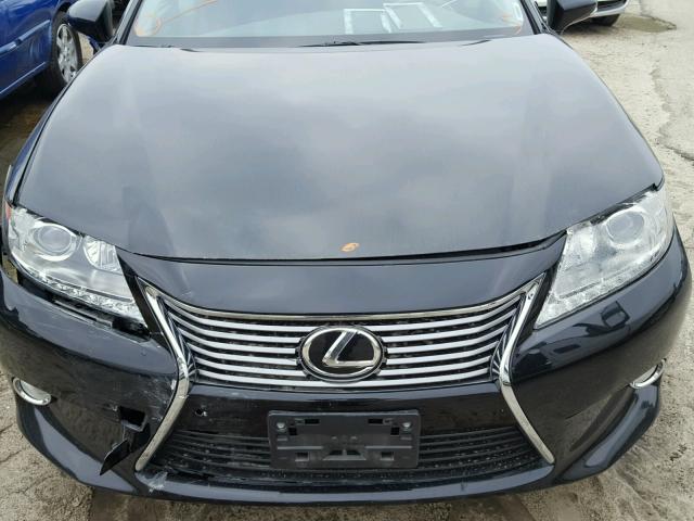 JTHBK1GG3F2154533 - 2015 LEXUS ES 350 BLACK photo 7