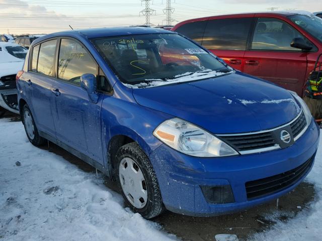 3N1BC13E19L362452 - 2009 NISSAN VERSA S BLUE photo 1