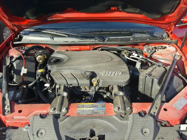 2G1WA5EK6A1233281 - 2010 CHEVROLET IMPALA LS RED photo 7