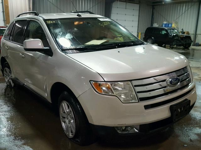 2FMDK48C17BB66632 - 2007 FORD EDGE SEL WHITE photo 1