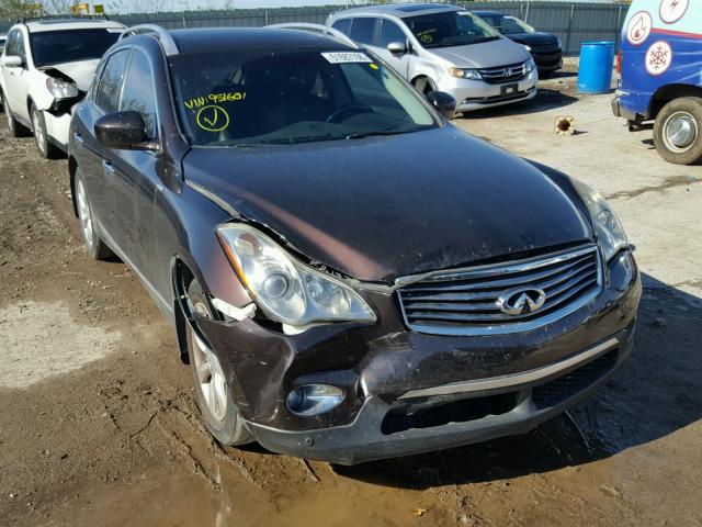 JNKAJ09F59M951601 - 2009 INFINITI EX35 BASE BROWN photo 1