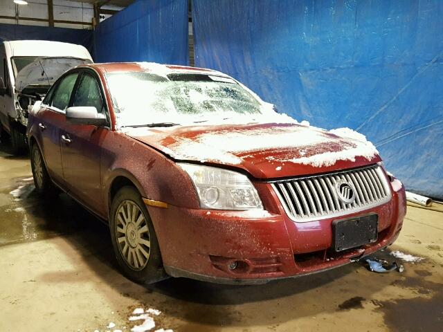 1MEHM40W99G614664 - 2009 MERCURY SABLE BURGUNDY photo 1