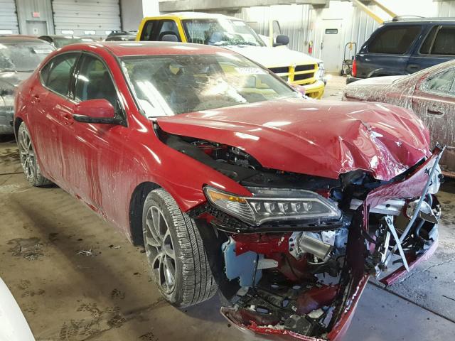 19UUB3F73HA002785 - 2017 ACURA TLX ADVANC RED photo 1
