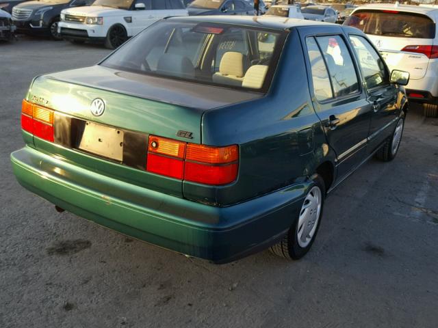 3VWRB81H1VM063050 - 1997 VOLKSWAGEN JETTA GL GREEN photo 4