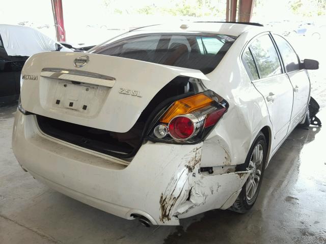 1N4AL2AP6CN554093 - 2012 NISSAN ALTIMA BAS WHITE photo 4