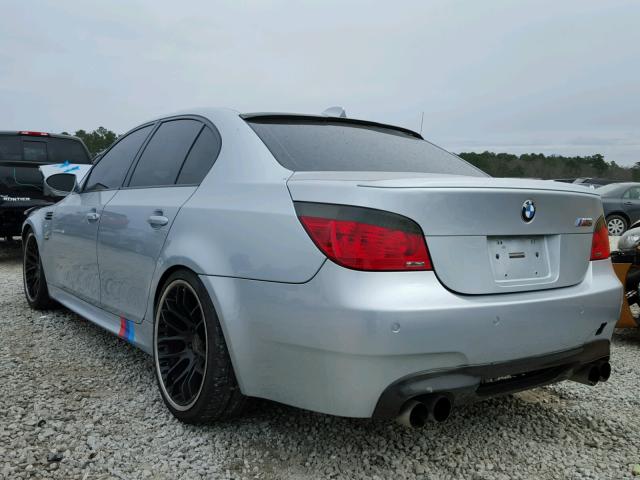 WBSNB93567CX07813 - 2007 BMW M5 BLUE photo 3