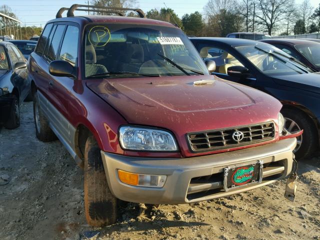 JT3GP10V6Y7074848 - 2000 TOYOTA RAV4 RED photo 1