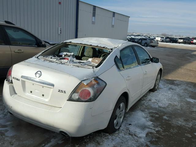 1N4AL21E77C224513 - 2007 NISSAN ALTIMA 2.5 WHITE photo 4