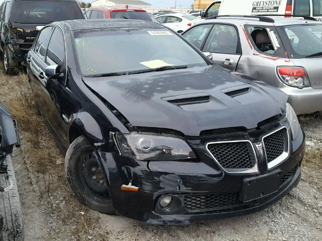 6G2ER57779L155868 - 2009 PONTIAC G8 BLACK photo 1