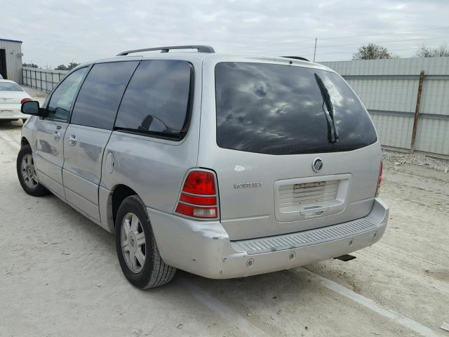 2MRDA20204BJ07269 - 2004 MERCURY MONTEREY GRAY photo 3