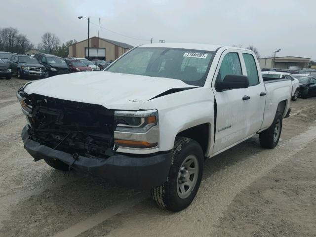 1GCRCNEH7HZ351649 - 2017 CHEVROLET SILVERADO WHITE photo 2