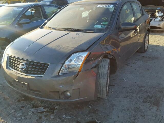 3N1AB61E18L625603 - 2008 NISSAN SENTRA 2.0 BLACK photo 2