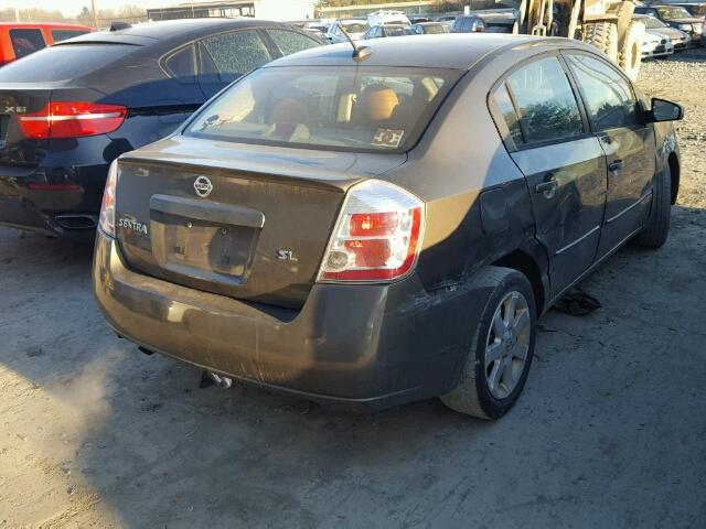 3N1AB61E18L625603 - 2008 NISSAN SENTRA 2.0 BLACK photo 4