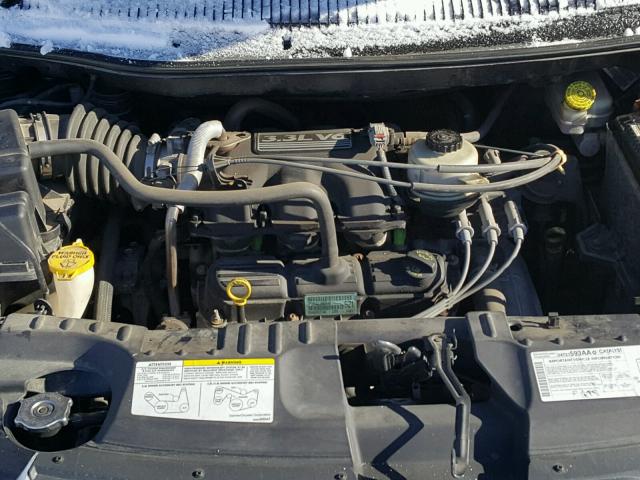 1A4GP45R16B643022 - 2006 CHRYSLER TOWN & COU BLUE photo 7