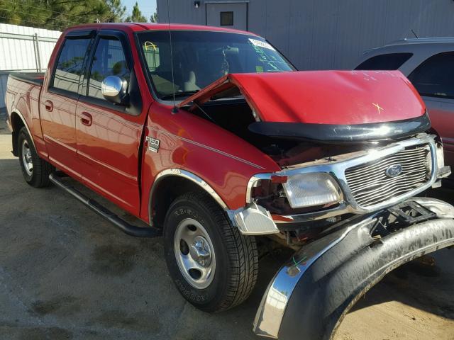 1FTRW07W41KF11443 - 2001 FORD F150 SUPER RED photo 1