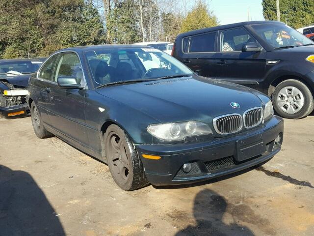 WBABD53484PL11694 - 2004 BMW 330 CI GREEN photo 1