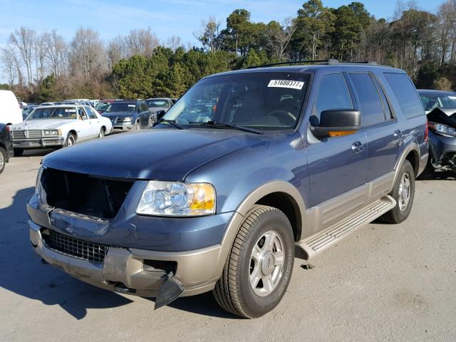 1FMFU18L04LB55277 - 2004 FORD EXPEDITION BLACK photo 2