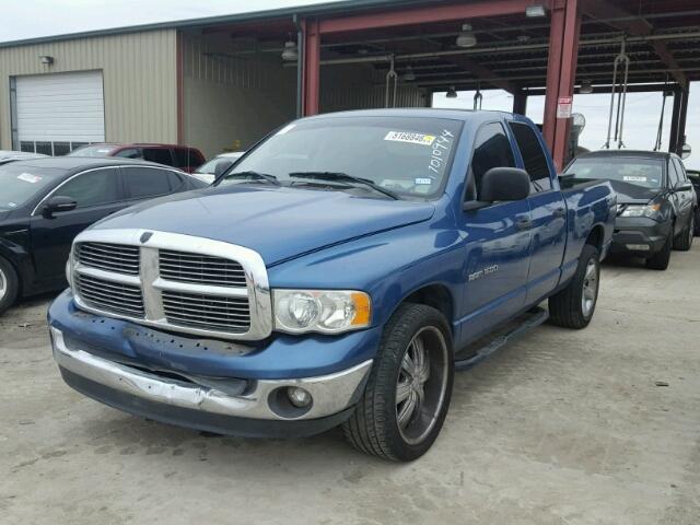 1D7HA18N43J646782 - 2003 DODGE RAM 1500 S BLUE photo 2