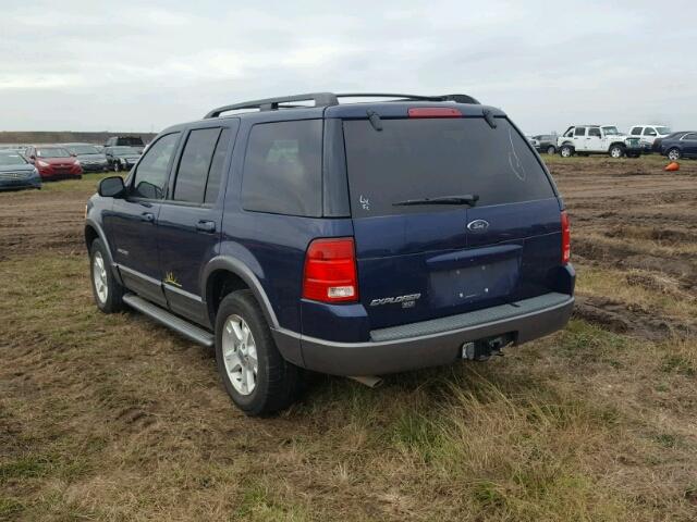 1FMZU73K54ZB38177 - 2004 FORD EXPLORER X BLUE photo 3