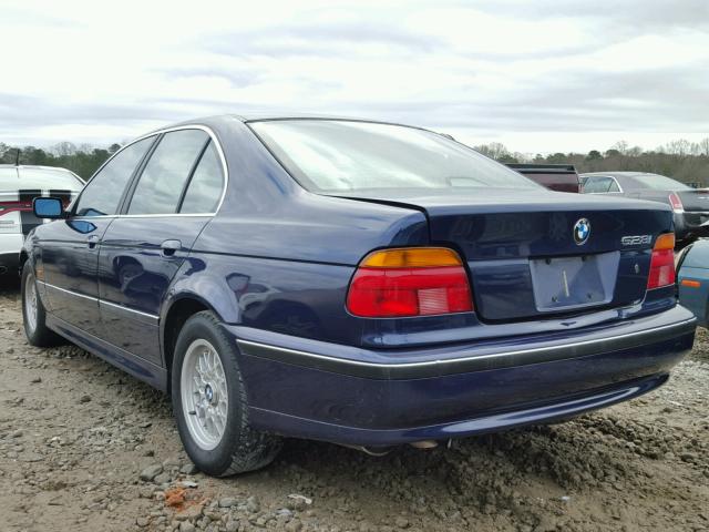 WBADD6325WGT95358 - 1998 BMW 528 I AUTO BLUE photo 3